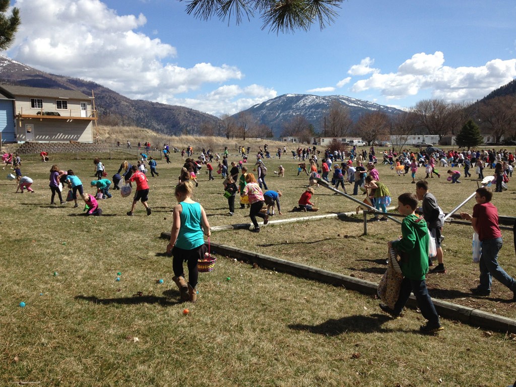 Easter egg hunt